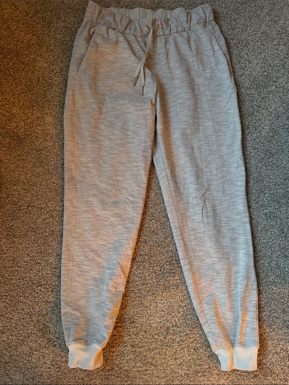 lululemon athletica Light Gray Joggers